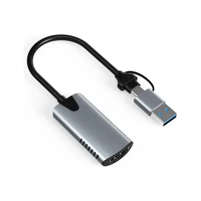 Конвертер PALMEXX VCAP-002 HDMI to USB-С+USB карта видеозахвата PX/VCAP-002