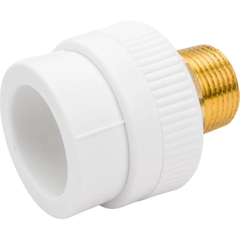 Комбинированная муфта Blue Ocean полипропиленовая, НР под ключ - 40x1 PPRF/HTEA(W)-40х1"