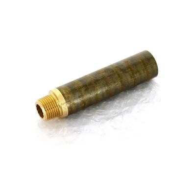 Удлинитель Viega, НВ, 1/2"х100 мм бронза 357245