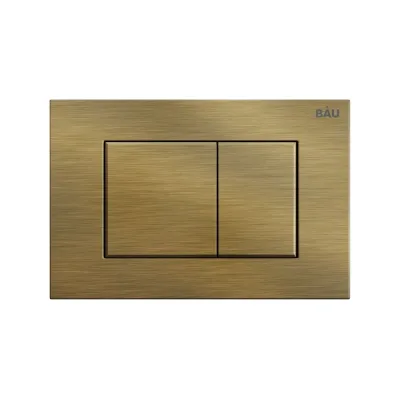 Кнопка смыва Bauedge BAU Stil для инсталляции, бронза Q00012
