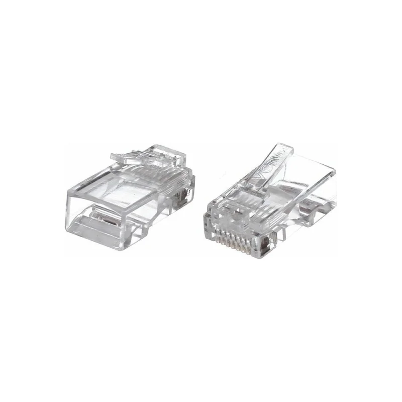 Коннекторы VCOM RJ-45 /8P8C/ для UTP кабеля, 5 категории / упаковка 100 шт./ VNA2200-1/100
