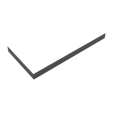 Экран для поддона Good Door Stella ABS-акрил 140х90х10 см прямоугольник черный (ЭЛ00181/ЭЛ00403)