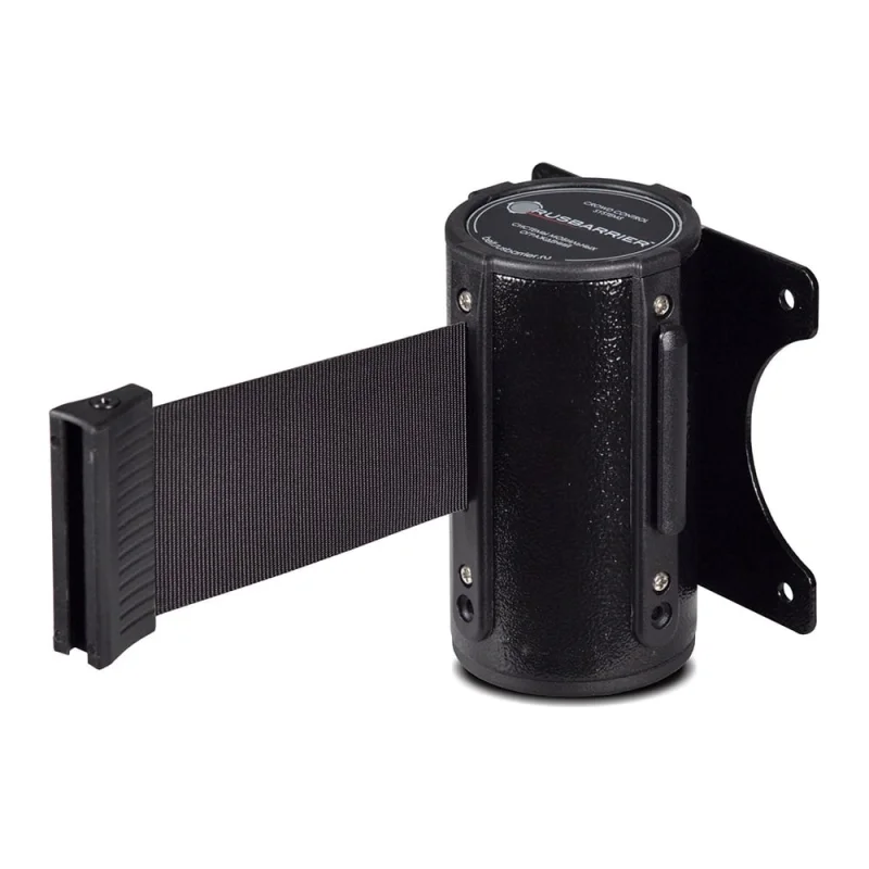 Комплект настенный блок с лентой и фиксатор Rusbarrier KP-NB-37635 BLACK black