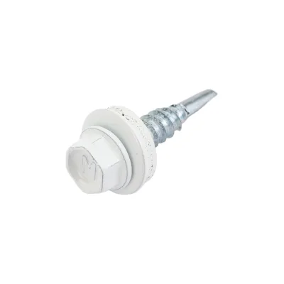 Кровельный саморез Daxmer 5,5x25 RAL 9003, сверло №3, 250 шт. 00000304314