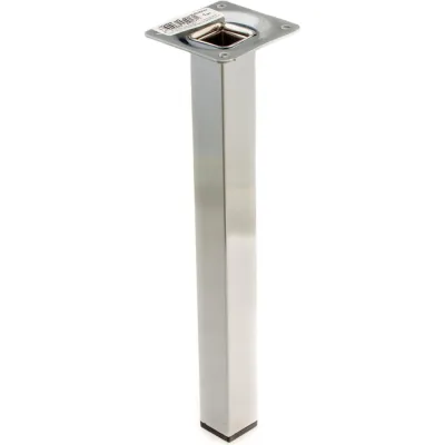 Мебельная ножка Стройбат 25x25x250 хром 1 шт 275710