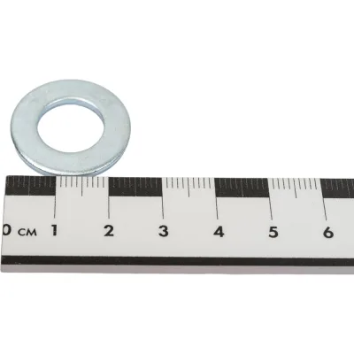 Шайба STEELREX DIN 125 простая, цинк М12, коробка 50 шт. 0228012000B500005064