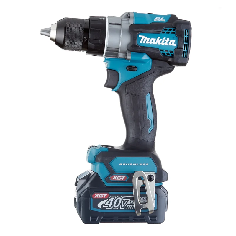 Дрель-шуруповерт аккумуляторная бесщеточная Makita XGT 40 В 2,5 Ач Li-Ion 2 АКБ и ЗУ (DF001GD201)