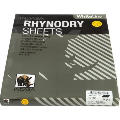 Лист RHYNODRY (100 шт; 230х280 мм; Р280) INDASA 01375