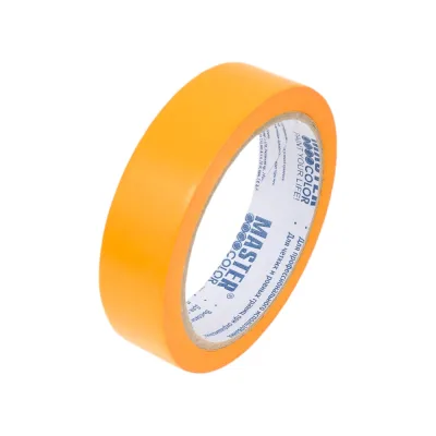Малярная лента MASTER COLOR желтая, для внутренних работ, 25 мм x 25 м 30-6612
