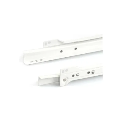 Направляющие роликовые Firmax длина 550 мм, белые, RAL9003, 4 части FRM0276.07MP