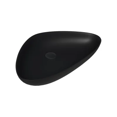 Раковина накладнаяTeymi Ellie 60, Черная матовая T50597 ЦБ-00269458