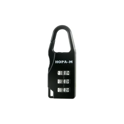 Навесной кодовый замок НОРА-М 603 черный 17079