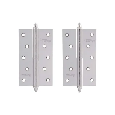 Петля НОРА-М 610-5" CР хром.покр. правая 2,5 мм №2 10623