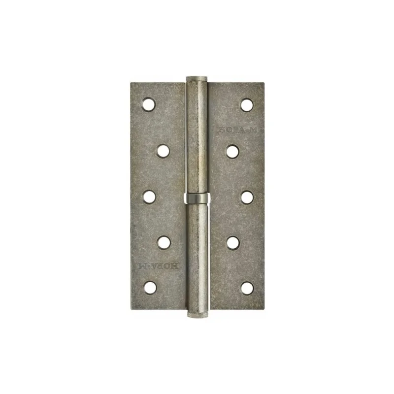 Петля НОРА-М 750-5" застар.серебро правая 2,5 мм 12950