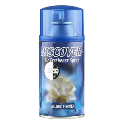 Сменный баллон для автоматического освежителя DISCOVER ALLURO FORMEN 320 мл мужской одеколон DSR 0016-29
