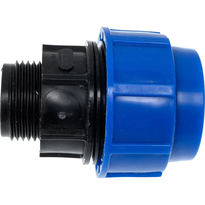 Компрессионная муфта для ПЭ труб LAMMIN нр 32x1" Lm34003032025