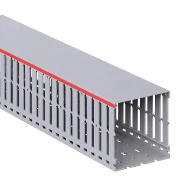 Кабель-канал перфорированный DKC RL12 100х100 мм серый 2 м (00171RLDIY)