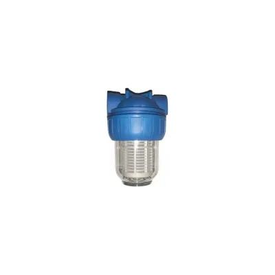 Колба фильтра для воды Unipump 5 CFC-5K резьба 1, с картриджем NT-5 55051