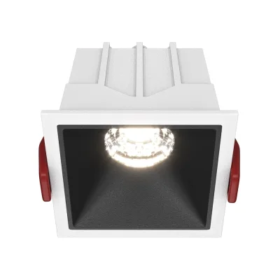 Светильник встраиваемый светодиодный белый 10 Вт 4000К IP20 Maytoni Alfa LED (DL043-01-10W4K-SQ-WB)
