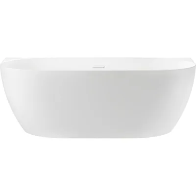 Пристенная акриловая ванна Wellsee Belle Spa 2.0 170x80 см в наборе 4 в 1 235901002