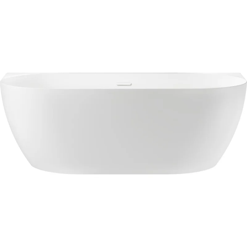Пристенная акриловая ванна Wellsee Belle Spa 2.0 170x80 см в наборе 4 в 1 235901002