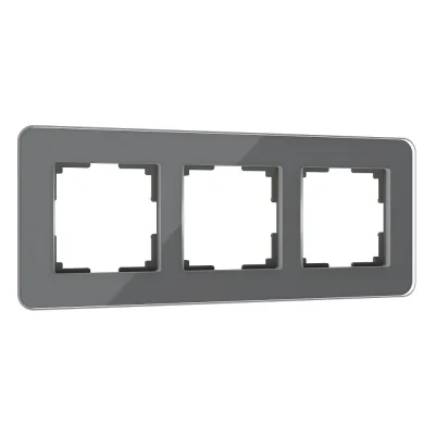 Рамка Werkel Elite трехместная графит (a057880)