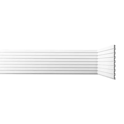 Панель декоративная из экополимера 200х2600х8 мм Bello Deco XPS СП 06/2.6 белая 0,52 кв.м