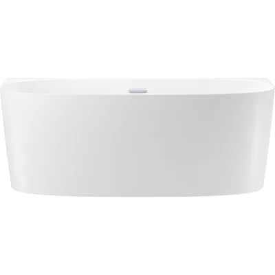 Пристенная акриловая ванна Wellsee Belle Spa 2.0 160x75 см в наборе 4 в 1 235801001