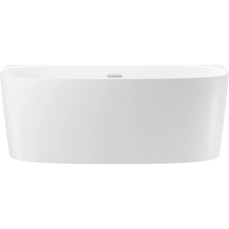 Пристенная акриловая ванна Wellsee Belle Spa 2.0 160x75 см в наборе 4 в 1 235801001