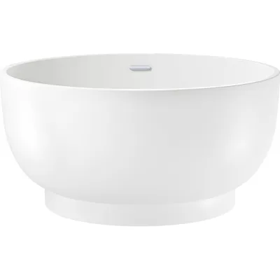 Отдельностоящая акриловая ванна Wellsee Crêpe de France 130x130 см в наборе 4 в 1 236701001