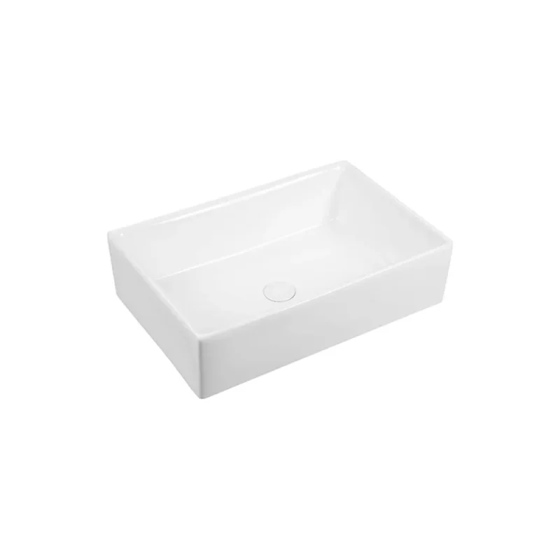 Накладной умывальник чаша Ceramicanova Element прямоугольная, 590х390х160 мм CN5013
