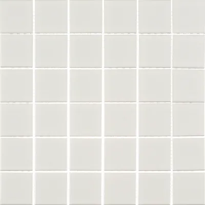 Мозаика Starmosaic White Matt белая керамическая 306х306х6 мм матовая