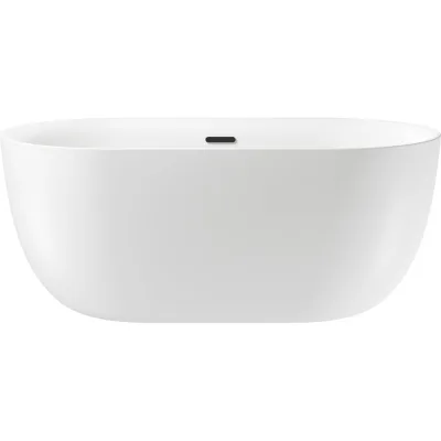 Отдельностоящая акриловая ванна Wellsee Chic Riviera 149x78 см в наборе 4 в 1 236801003