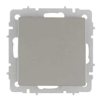 Вывод кабеля IEK Brite встраиваемый сталь (BR-VK10-0-K46)