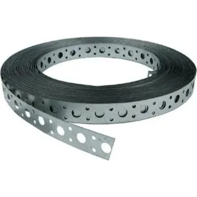 Монтажная перфорированная лента ЦКИ прямая 12x0.7 СТ. Ц 25 м 43545