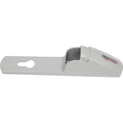 Накладка PZ92 для механизма антипаник бара Doorlock PD800FR-BAR, RAL9006 серебристая 75428