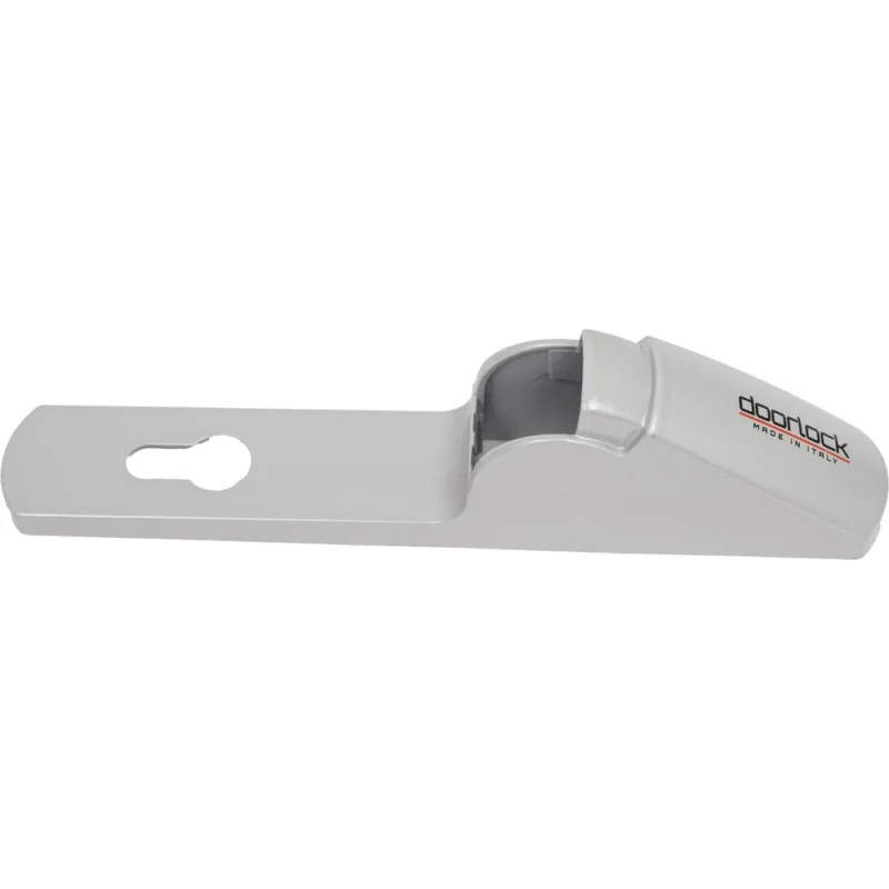 Накладка PZ92 для механизма антипаник бара Doorlock PD800FR-BAR, RAL9006 серебристая 75428
