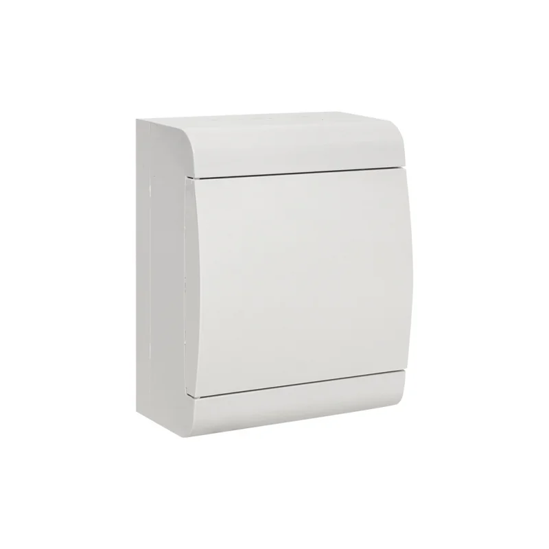 Щит распределительный навесной EKF SlimBox PROxima ЩРН-П-6 пластиковый IP41 198х156х94 мм 6 модулей белая дверь (sb-n-6w)
