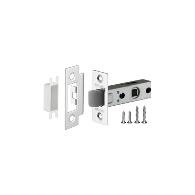 Врезная защелка Fuaro PLASTIC P12-45-25 CP хром 33589