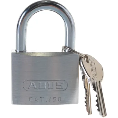 Навесной замок ABUS 64TI/50 TITALIUM B\EFSPP 64962