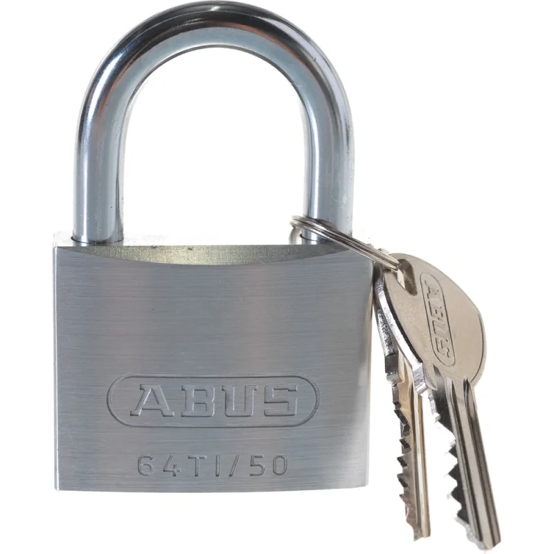 Навесной замок ABUS 64TI/50 TITALIUM B\EFSPP 64962