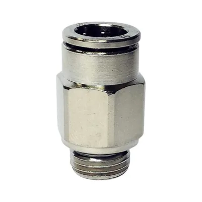 Фитинг прямой R7512 6 мм, M5 Camozzi SRF50-7512-0652R