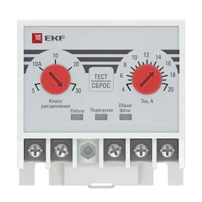 Реле защиты двигателя EKF PROxima MPR 250 В 20 А тип AC (mpr-20)