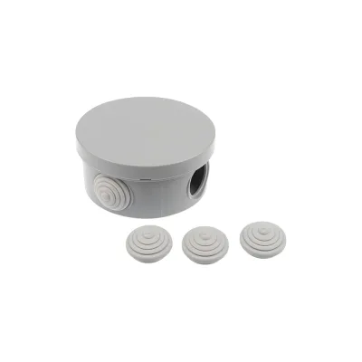 Распаечная коробка REXANT ОУ, D 85х40мм, IP54 УПр 85/40.1.3 28-3009