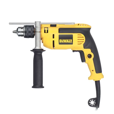 Дрель-шуруповерт сетевая ударная DeWalt Dwd024-in 750 Вт ключевой патрон