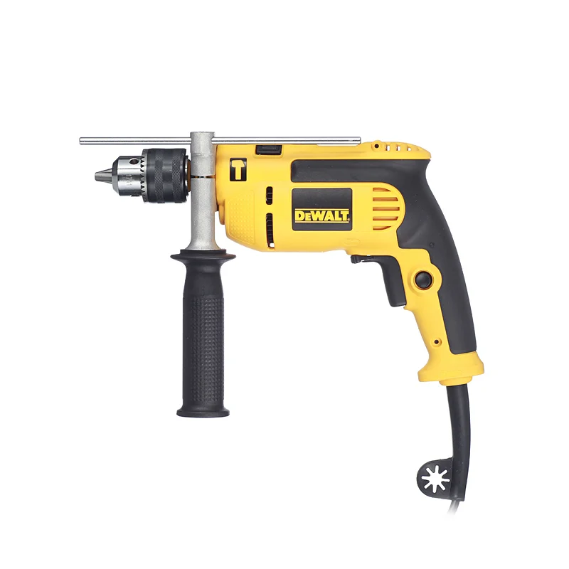 Дрель-шуруповерт сетевая ударная DeWalt Dwd024-in 750 Вт ключевой патрон