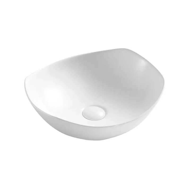 Накладной умывальник чаша Ceramicanova Element овальная, 420х385х145 мм CN5017