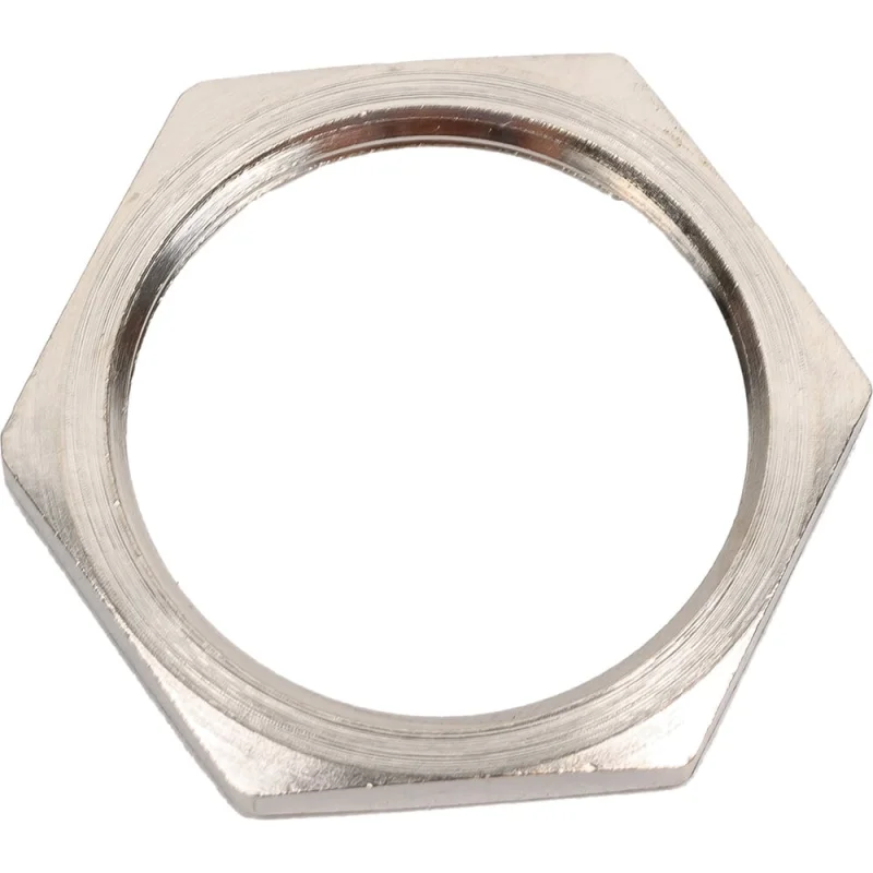 Контргайка ООО "БЛОК" 25 КГ (никелированная латунь) , М25x1,5 25 КГ Ni