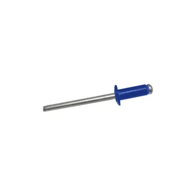 Крашенная заклепка Kenner алюм/сталь 4х10 RAL5002 1000шт зк4105002