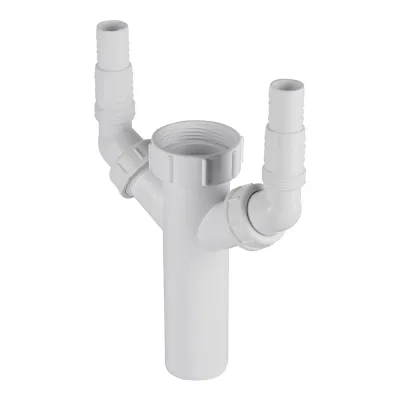 Носик для сифона McAlpine 1 1/2х40 мм двойной (TEE4)